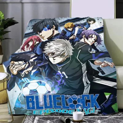 Best Selling Blue Lock Anime Printed Blanket