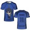 Isagi Anime Blue Lock Eleven Jersey Character