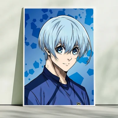 Hot Design Itoshi Sae Anime BLUE LOCK Wall Art
