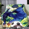 Blue Lock Anime Rin Itoshi Printed Blanket