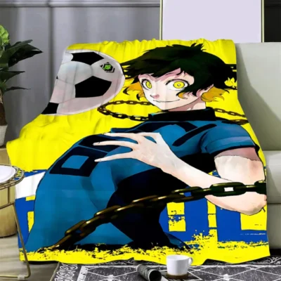 Blue Lock Anime Meguru Printed Blanket