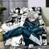 Kira Blue Lock Anime Printed Blanket