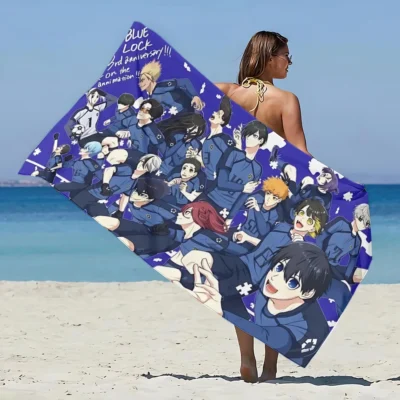 Best Selling BLUE LOCK Beach Towel