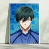 Rin Itoshi Anime Blue Lock Wall Art