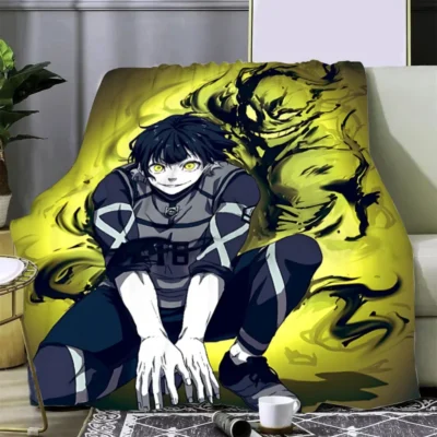 Blue Lock Anime Printed Blanket