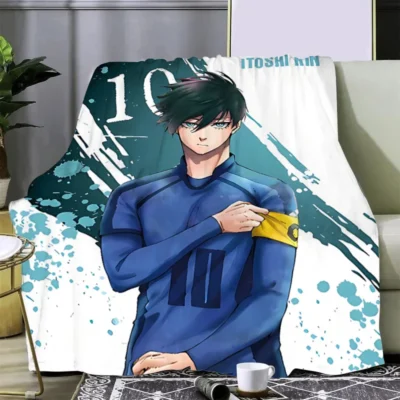 Rin  Blue Lock Anime Printed Blanket