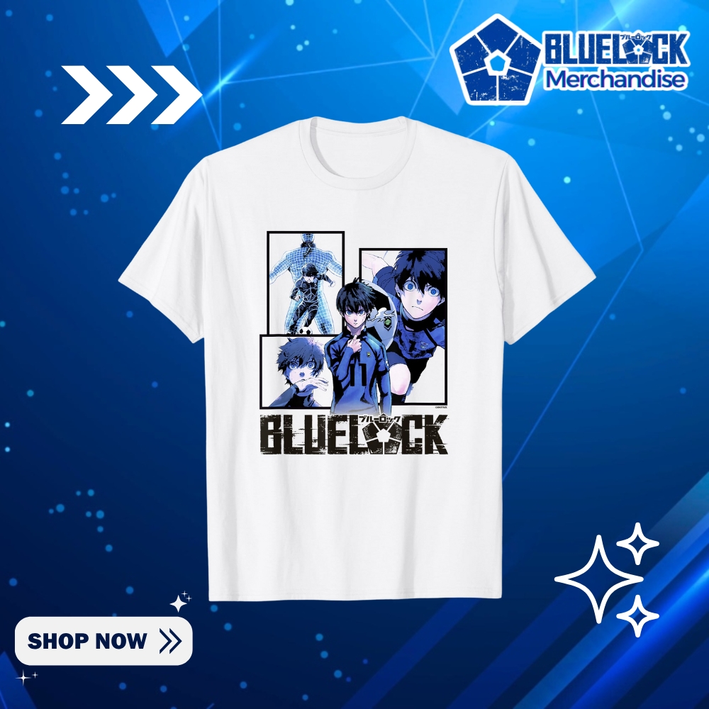 blue lock t shirt - Blue Lock Merchandise