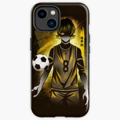Attack Of Silhouette Bowl Cut Bachira Iphone Case