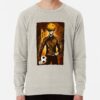 ssrcolightweight sweatshirtmensoatmeal heatherfrontsquare productx1000 bgf8f8f8 15 - Blue Lock Merchandise