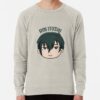 ssrcolightweight sweatshirtmensoatmeal heatherfrontsquare productx1000 bgf8f8f8 3 - Blue Lock Merchandise