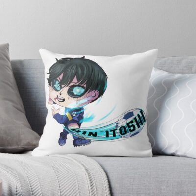 Rin Itoshi Unique Throw Pillow