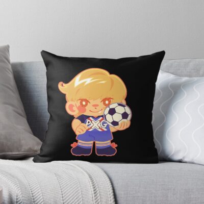 Blue Lock Charles Throw Pillow