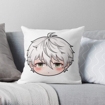 Nagi Seishiro Cute Blue Lock Throw Pillow