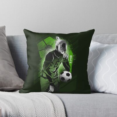 Attack Of Silhouette Gin Gagamaru Throw Pillow