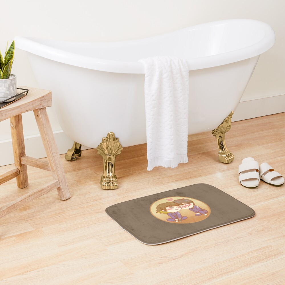 Being With You Is More Fun Bath Mat - Image 2