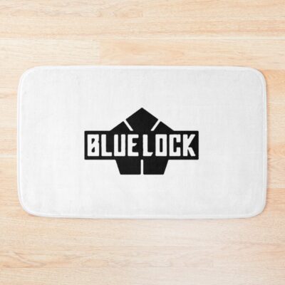 Blue Lock Logo Bath Mat
