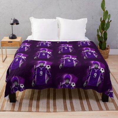 Attack Of Chameleon Mikage Throw Blanket