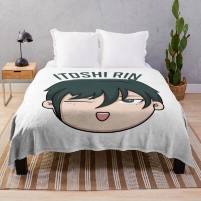 Blue Lock Itoshi Rin Throw Blanket