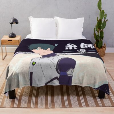 Itoshi Rin Skyness Throw Blanket