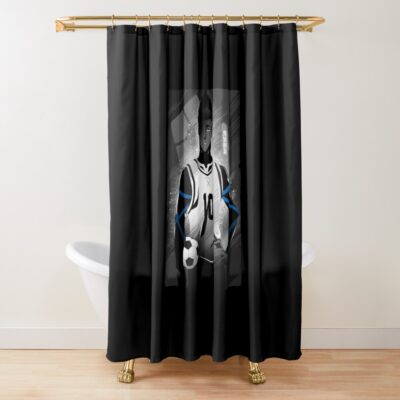 Attack Of Silhouette King Of Villains Shoei Shower Curtain