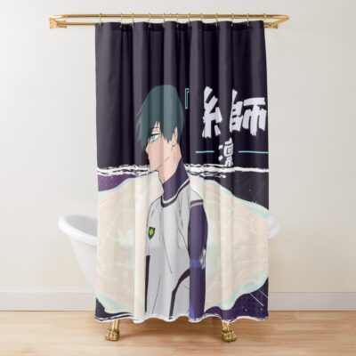 Itoshi Rin Skyness Shower Curtain
