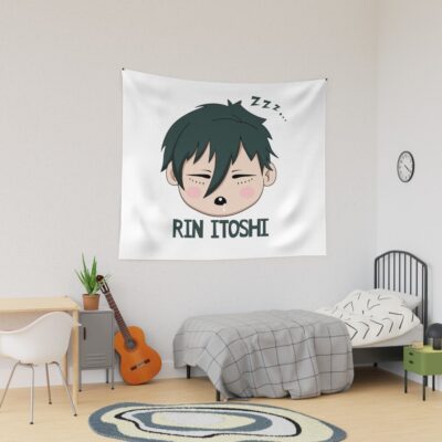 Itoshi Rin Blue Lock Chibi Tapestry