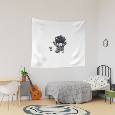 Blue Cute Chibi Hyoma Chigiri Tapestry