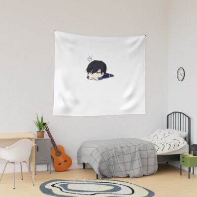 Blue Chibi Hyoma Chigiri Tapestry