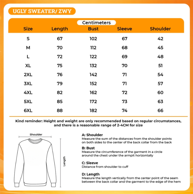 3D UGLY SWEATER - Blue Lock Merchandise