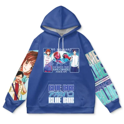 blue Streetwear Hoodie front - Blue Lock Merchandise