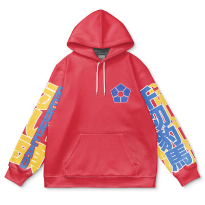 chigiri Flat Hoodie front - Blue Lock Merchandise