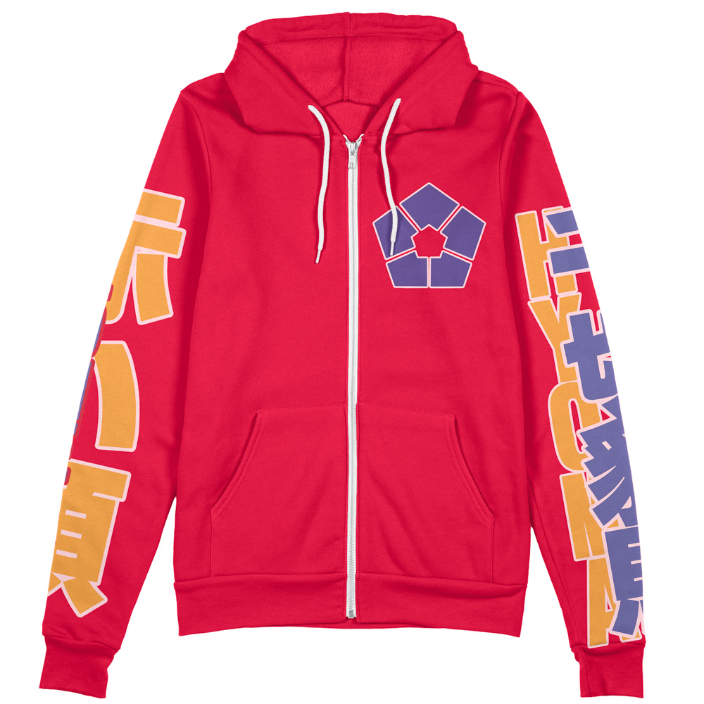 Hyoma Chigiri Blue Lock Streetwear Zip Hoodie Jacket - Image 2