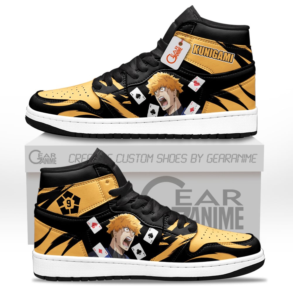 New Blue Lock Rensuke Kunigami J1s Sneakers