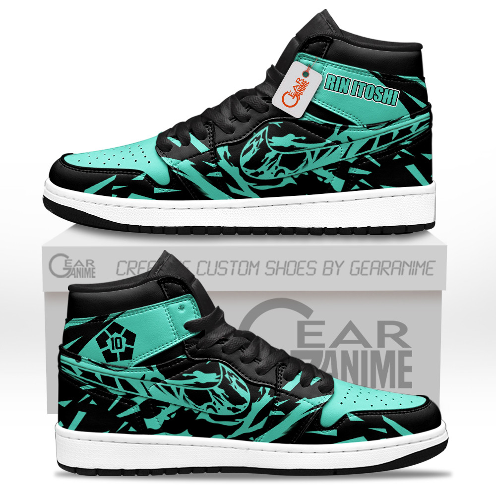 Blue Lock Rin Itoshi J1s Sneakers Flow State - Image 2