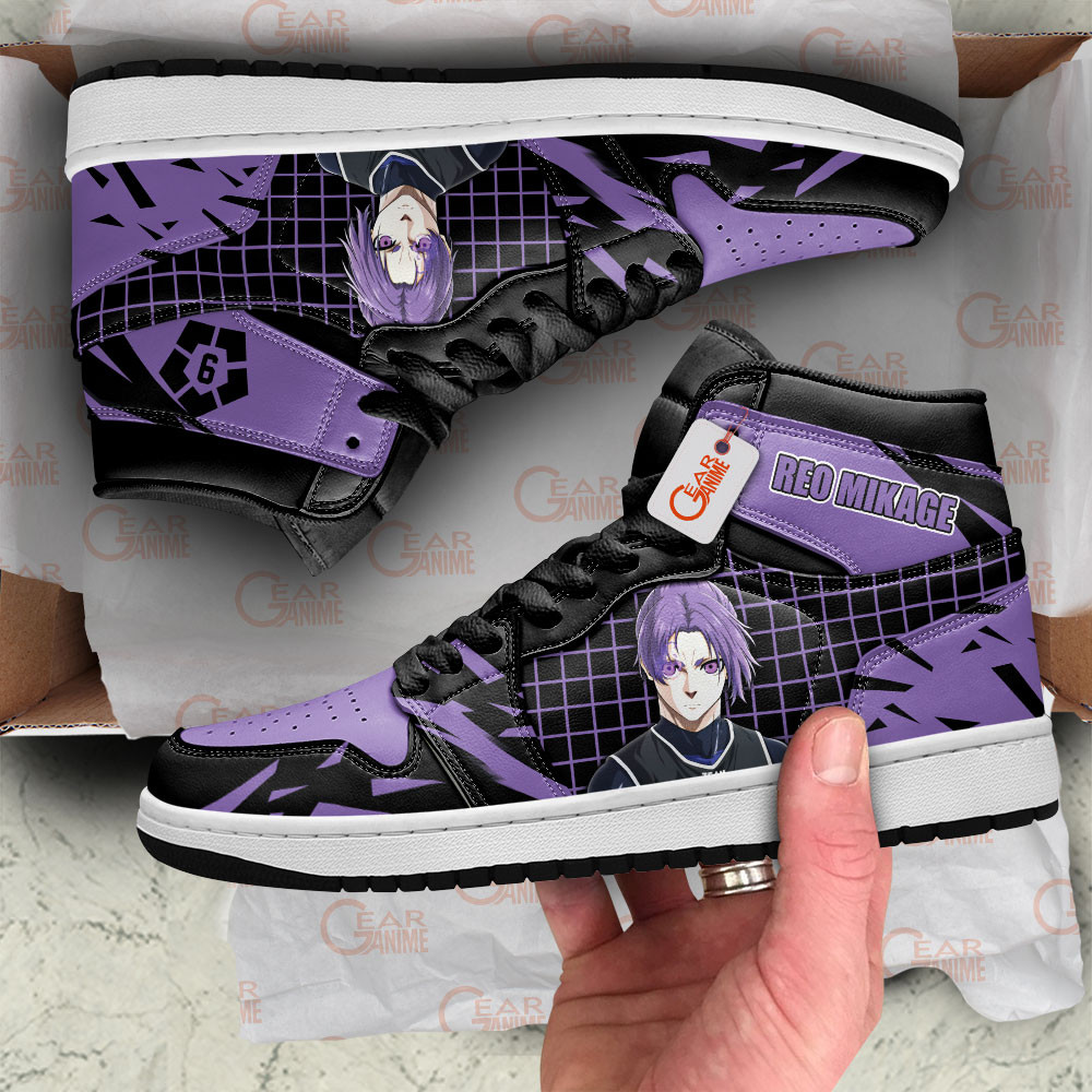 Blue Lock Reo Mikage J1s Sneakers - Image 2