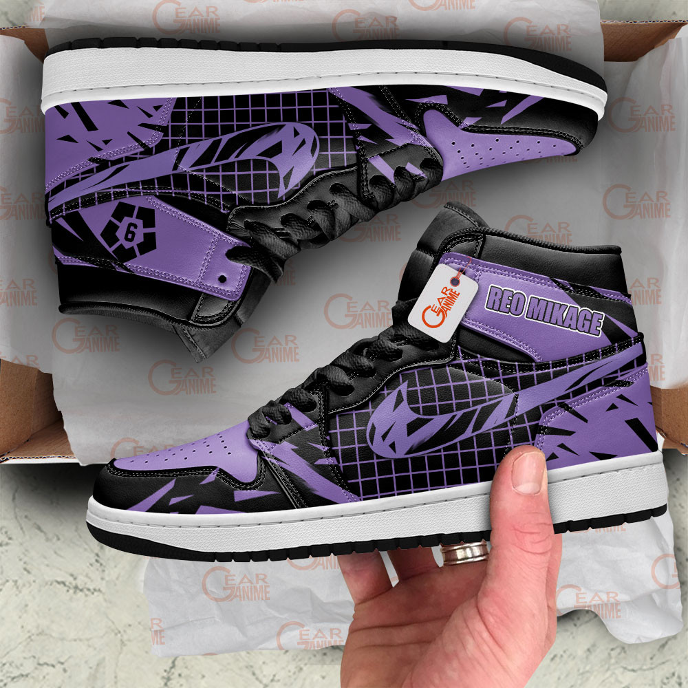 Blue Lock Reo Mikage J1s Sneakers Metavision - Image 2