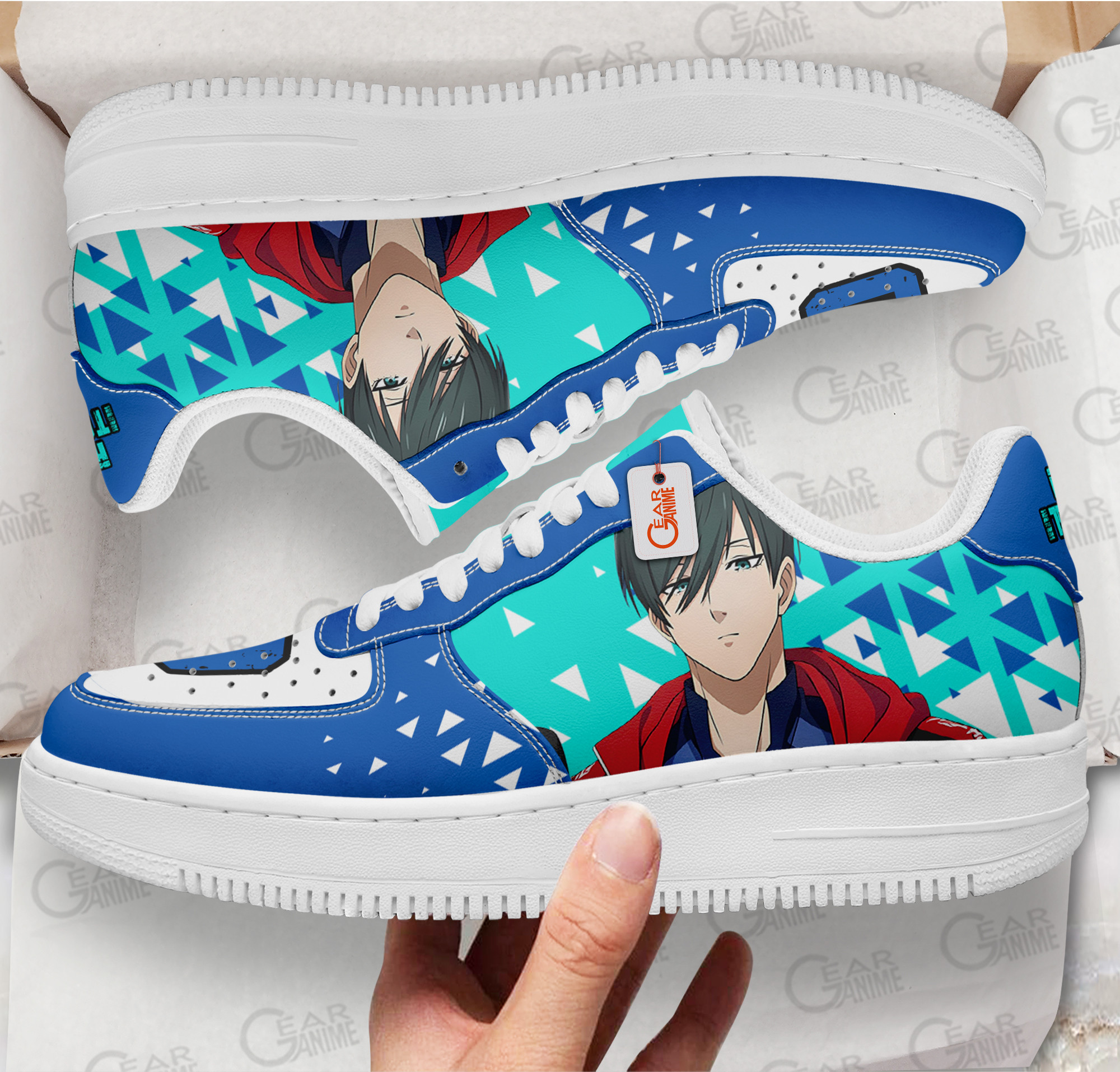 Rin Itoshi Force Low Sneakers - Image 2