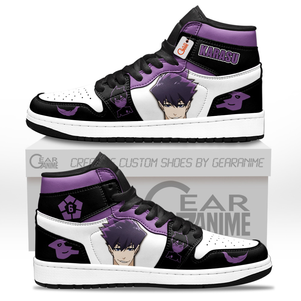 New Blue Lock Tabito Karasu J1s Sneakers
