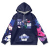 isagi Streetwear Hoodie front - Blue Lock Merchandise