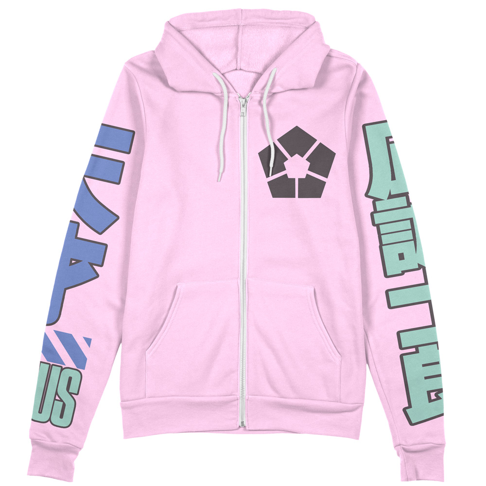 Seishiro Nagi Blue Lock Streetwear Zip Hoodie Jacket - Image 2