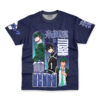 rin Streetwear T Shirt Front wrinkly - Blue Lock Merchandise